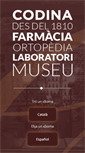 Mobile Screenshot of farmaciacodina.com